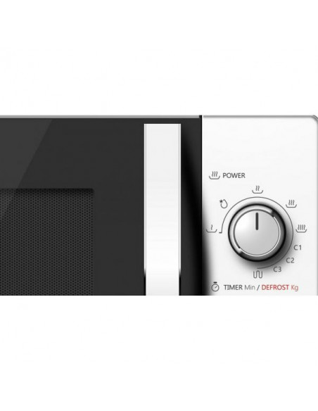 Toshiba MW-MG20P Superficie piana Microonde combinato 20 L 800 W Nero, Bianco