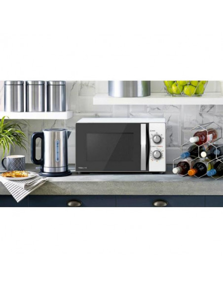 Toshiba MW-MG20P Superficie piana Microonde combinato 20 L 800 W Nero, Bianco