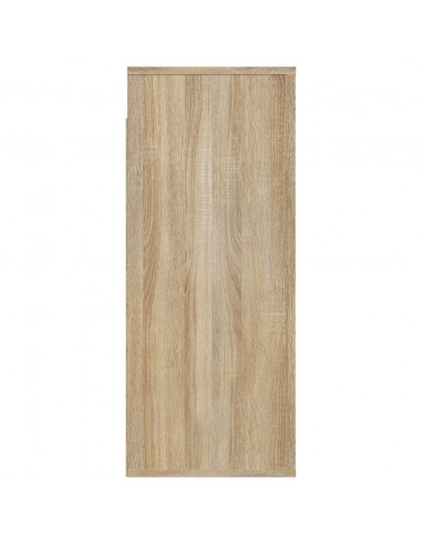 Armadietto a Muro Rovere Sonoma 80x33x80 cm Legno Multistrato