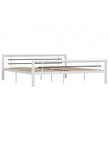 Giroletto Bianco e Nero in Metallo 180x200 cm