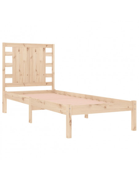 Giroletto in Legno Massello 90x190 cm Single Giroletto in Legno Massello 90x190 cm Single