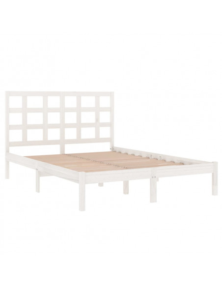 Giroletto Bianco in Legno Massello 120x200 cm