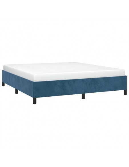 Giroletto Blu Scuro 180x200 cm in Velluto