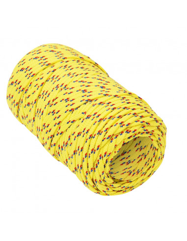 Corda Nautica Gialla 2 mm 100 m in Polipropilene