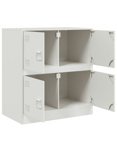 Credenza Rosa 67x39x73 cm in Acciaio