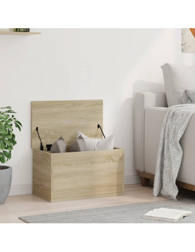 Contenitore Portaoggetti Rovere Sonoma 60x35x35cm in Truciolato