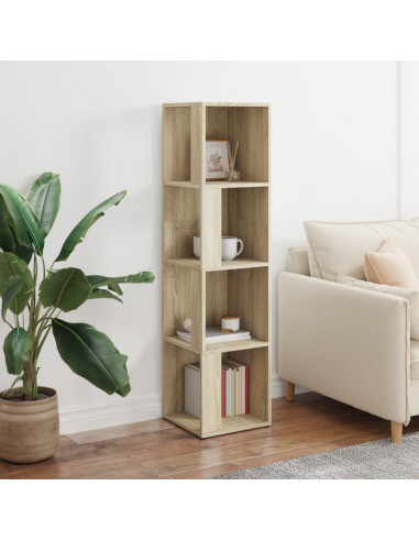 Armadio Angolare Rovere Sonoma 33x33x132 cm in Truciolato