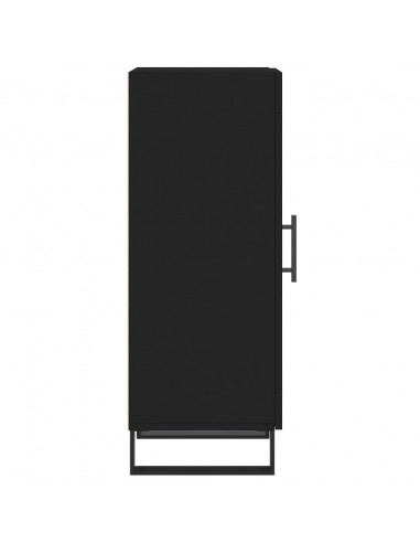 Credenza Nero 34,5x34x90 cm in Legno Multistrato