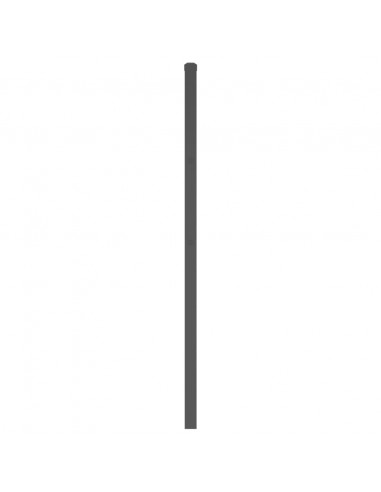 Testiera in Metallo Nero 180 cm