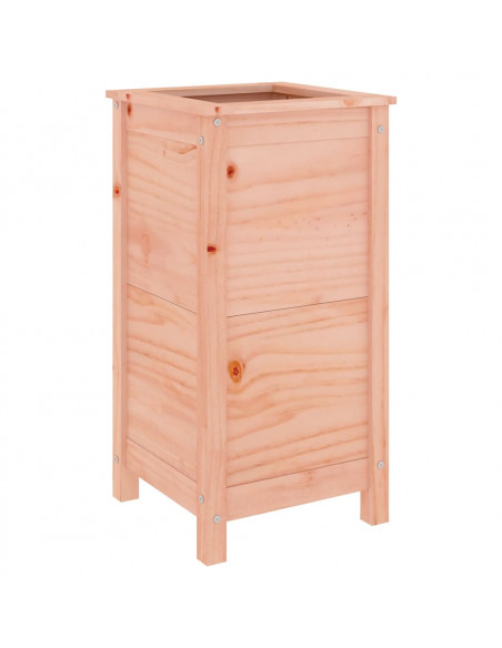 Fioriera da Giardino 40x40x78 cm in Legno Massello di Douglas
