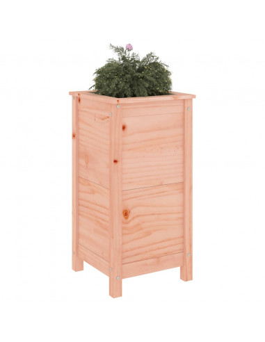 Fioriera da Giardino 40x40x78 cm in Legno Massello di Douglas