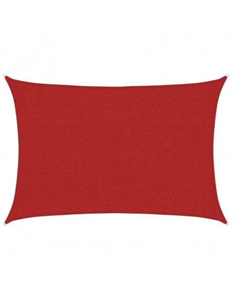Vela Parasole 160 g/m² Rossa 2,5x4 m in HDPE