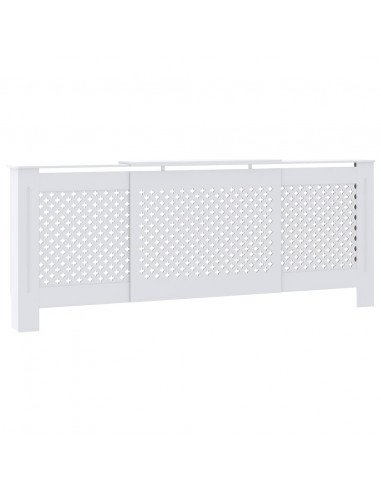 Copertura per Radiatore Bianca in MDF 205 cm