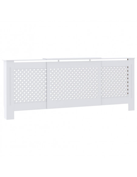 Copertura per Radiatore Bianca in MDF 205 cm