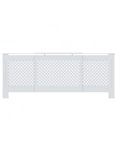 Copertura per Radiatore Bianca in MDF 205 cm