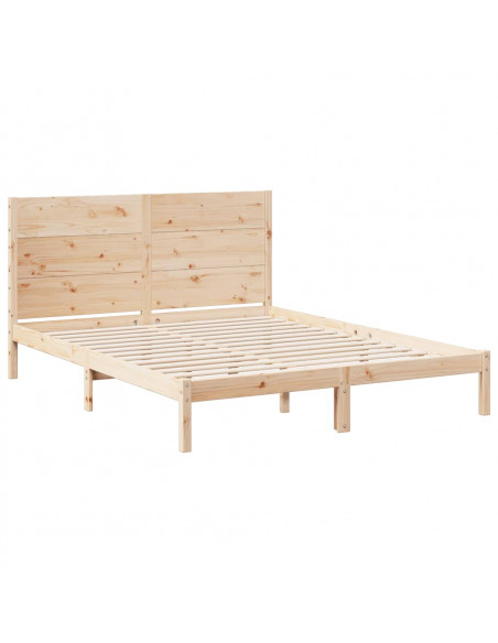 Giroletto Extra Lungo senza Materasso 160x220 cm Legno Massello
