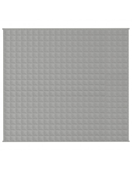 Coperta Ponderata Grigia 200x230 cm 9 kg Tessuto