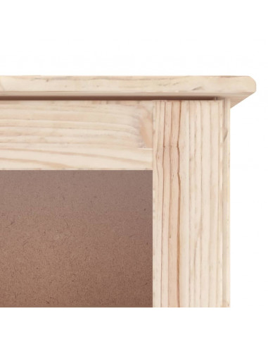 Credenza ALTA 77x35x165 cm in Legno Massello di Pino