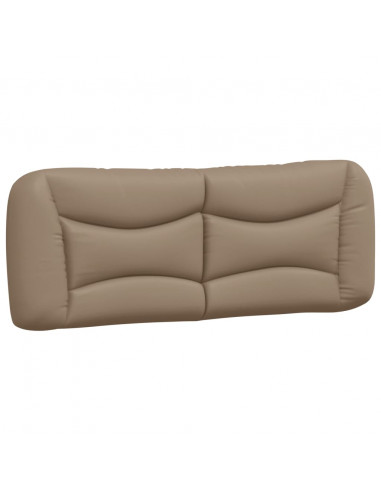 Giroletto con Testiera Cappuccino 140x190 cm in Similpelle