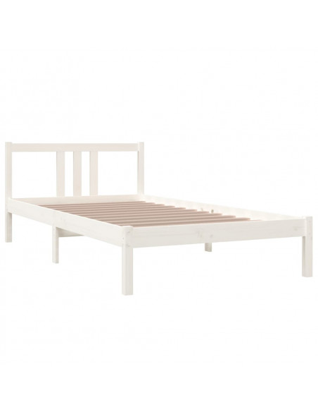 Giroletto Bianco in Legno Massello 100x200 cm