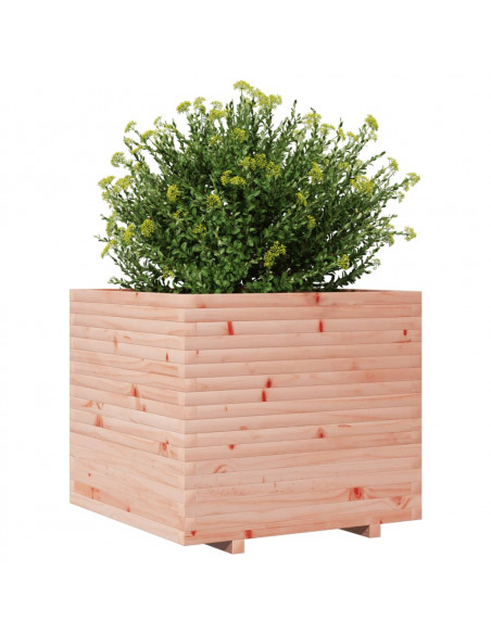 Fioriera da Giardino 80x80x72 cm in Legno Massello di Douglas
