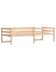 Giroletto per Bambini 90x200 cm in Legno Massello di Pino 2