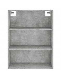 Credenza Grigio Sonoma 69,5x32,5x180 cm Legno Multistrato 2