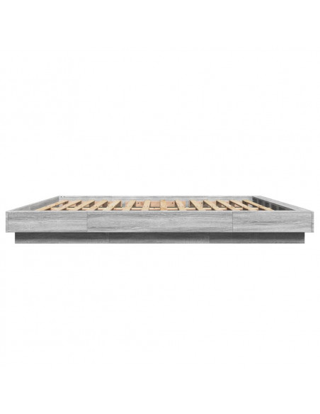 Giroletto Grigio Sonoma 180x200 cm in Legno Multistrato