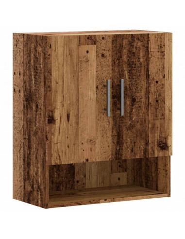 Armadietto a Muro Legno Antico 60x31x70 cm in Truciolato