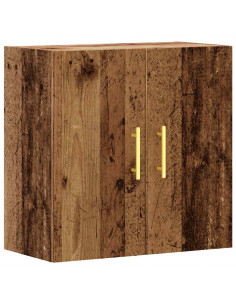 Armadietto a Muro Legno Vecchio 60x31x60 cm in Truciolato 2