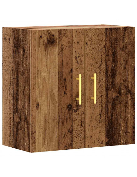 Armadietto a Muro Legno Vecchio 60x31x60 cm in Truciolato