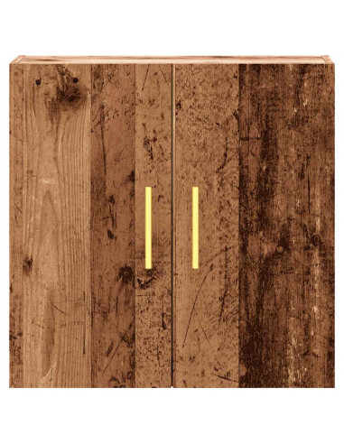 Armadietto a Muro Legno Vecchio 60x31x60 cm in Truciolato