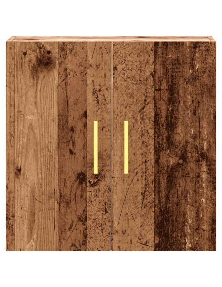 Armadietto a Muro Legno Vecchio 60x31x60 cm in Truciolato