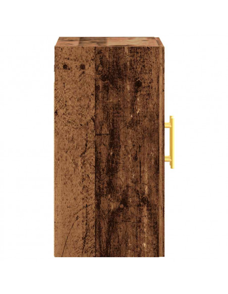 Armadietto a Muro Legno Vecchio 60x31x60 cm in Truciolato