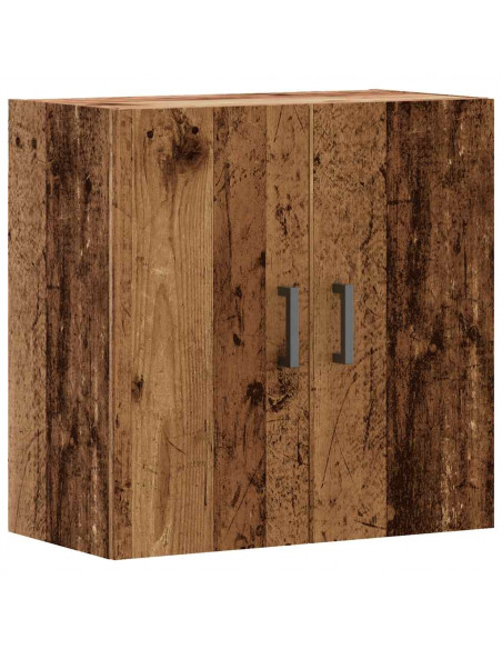 Armadietto a Muro Legno Vecchio 60x31x60 cm in Truciolato