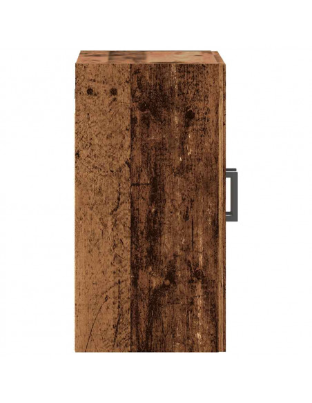 Armadietto a Muro Legno Vecchio 60x31x60 cm in Truciolato