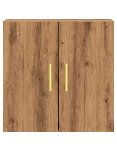 Armadietto a Muro Rovere Artigianale 60x31x60 cm in Truciolato