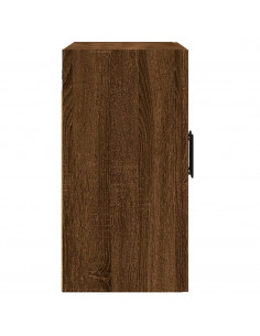 Armadietto a Muro Rovere Marrone 60x31x60 cm Legno Multistrato 2