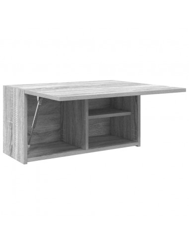 Armadietto Bagno Grigio Sonoma 60x25x30 cm in Legno Multistrato