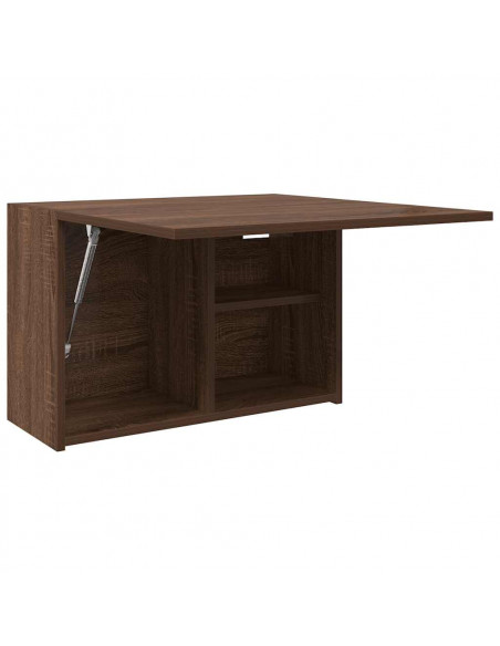 Armadietto Bagno Rovere Marrone 60x25x40cm in Legno Multistrato