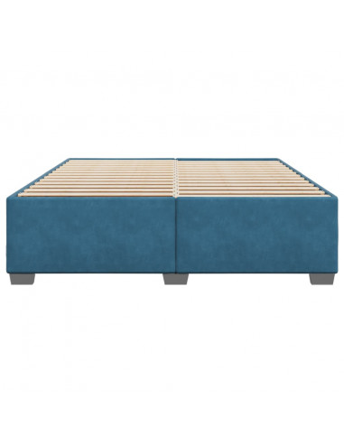 Giroletto Blu 180x200 cm in Velluto