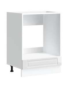 Armadio per Forno Porto Bianco Lucido in Legno Multistrato 2