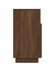 Comodini 2 pz con 2 Cassetti Rovere Marrone 36x36x68 cm 2