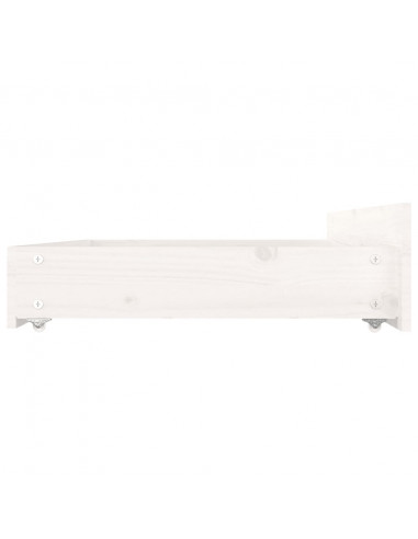 Giroletto con Cassetti Bianco 200x200 cm