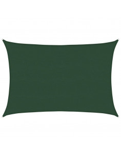 Vela Parasole 160 g/m² Verde Scuro 5x7 m in HDPE 2