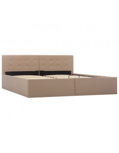 Giroletto Idraulico Cappuccino Similpelle 160x200cm