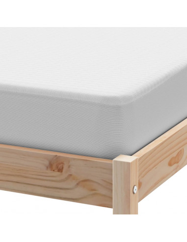 Coprimaterasso Bianco 100x200 cm Impermeabile