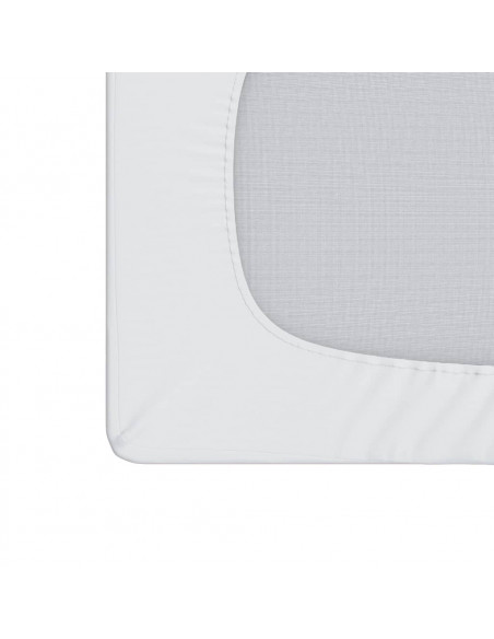 Coprimaterasso Bianco 100x220 cm Impermeabile