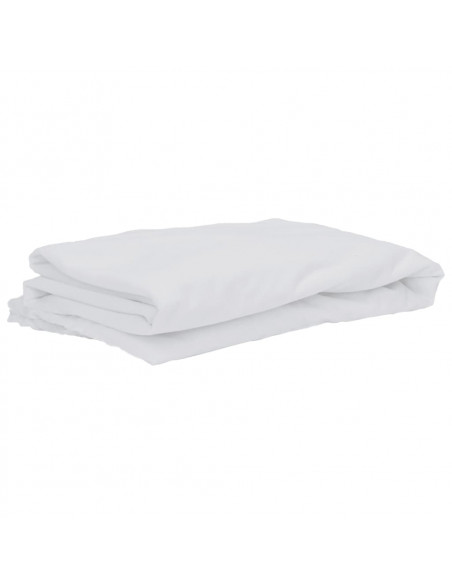Coprimaterasso Bianco 140x190 cm Impermeabile
