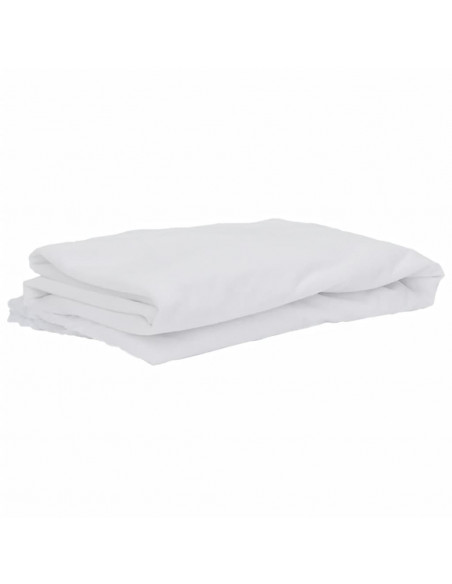 Coprimaterasso Bianco 180x220 cm Impermeabile